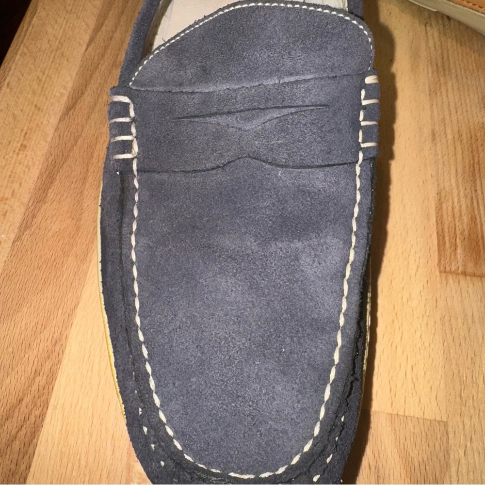 Peter Millar Navy‎ Penny Loafers Slip-On Shoes. Size 9.5